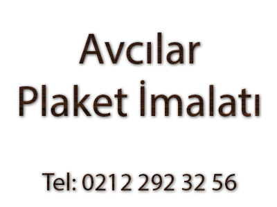 Avcılar Plaket