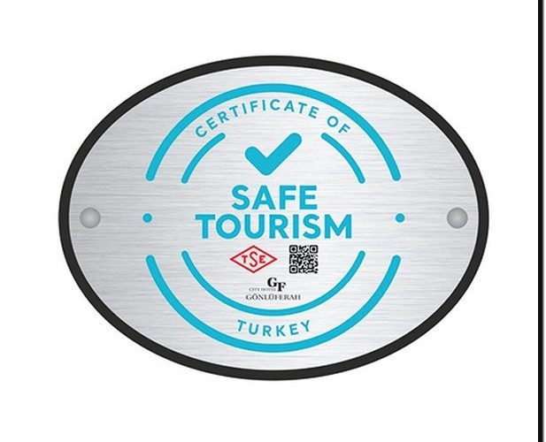 güvenli turizm tabelası
