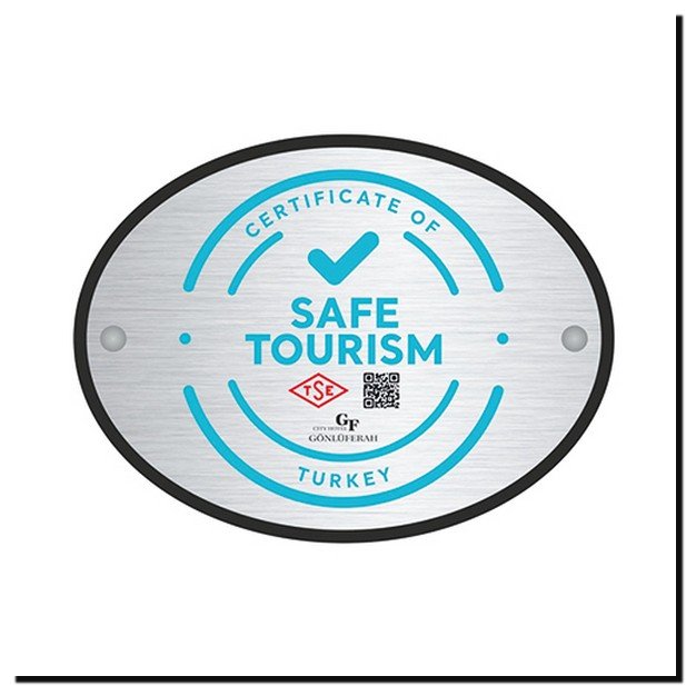 güvenli turizm tabelası