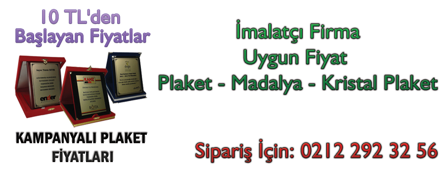 plaket-imalatı