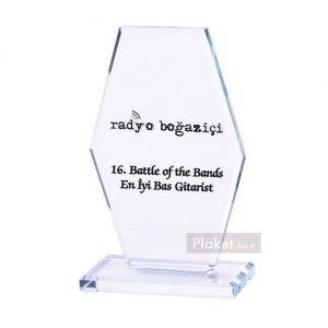 istanbul kristal plaket